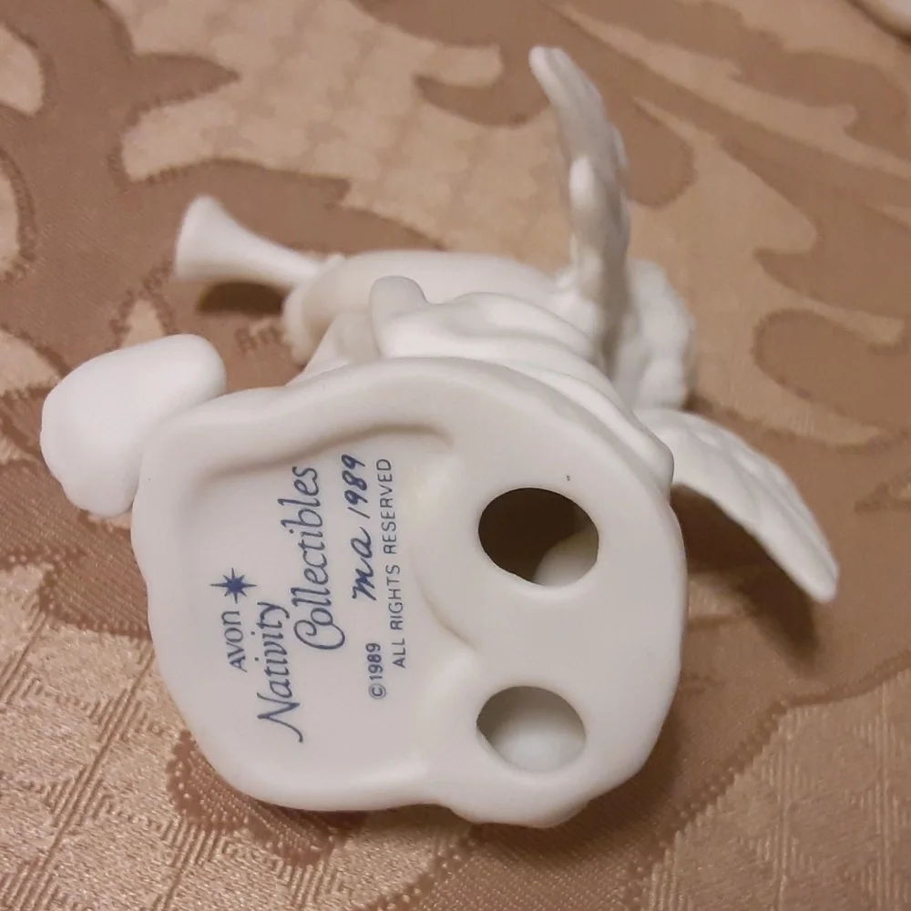 Avon Nativity Collectibles The Cherub Porcelain Figurine